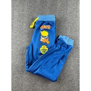 Naruto Hidden Leaf Blue‎ Sweatpants Size 14-16
